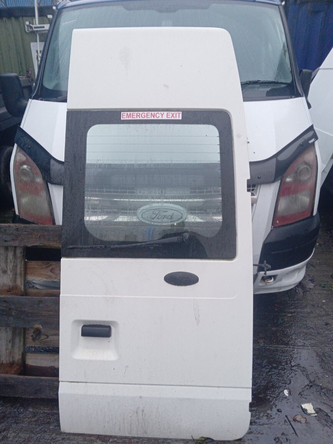 Ford Transit MK6  2000 - 2006 Drivers Side Rear Door With Glass