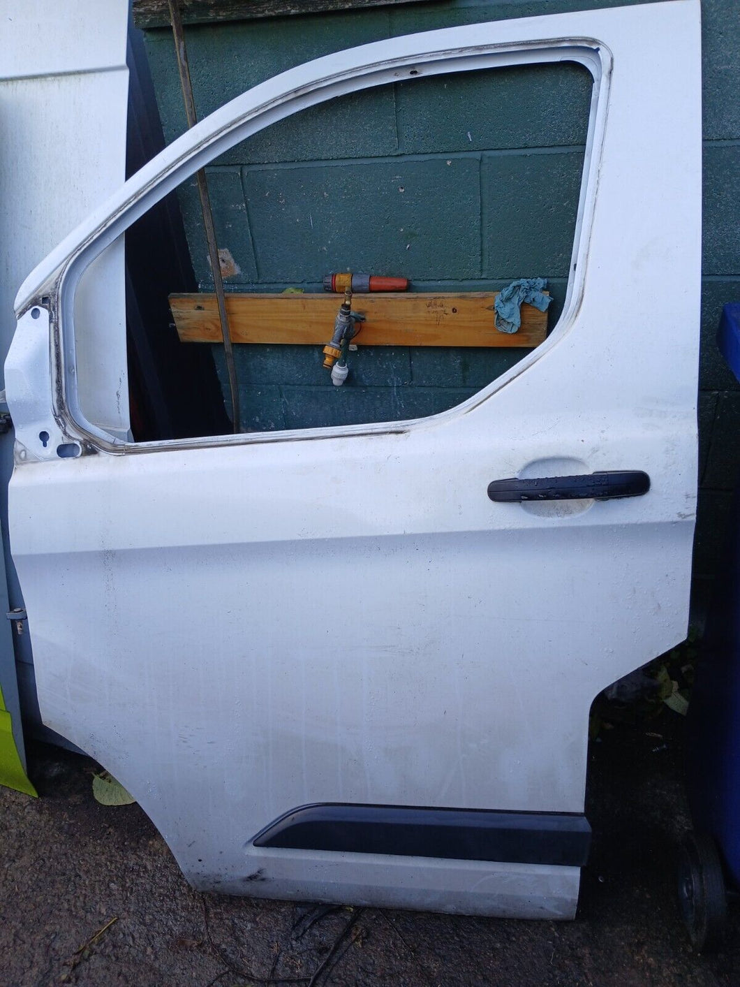 Ford Transit Custom 2016 - 2023 Passenger Left Side Front Door In White