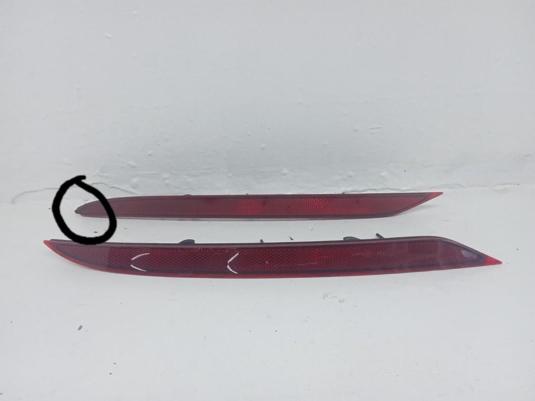 Vauxhall Astra Pair Reflector Light Drivers Right Left Passenger Side 2015-2021