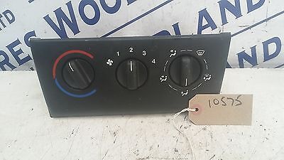 Vauxhall Vectra B Petrol 1.8 2001 Heater Controls