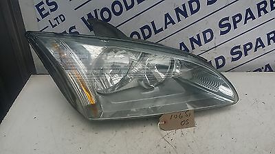 FORD FOCUS HEADLIGHT DRIVERS RIGHT SIDE 4M51-13W029  2004 TO 2008 1.6L ZETEC-S