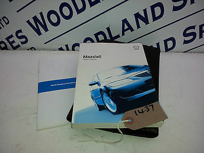 MAZDA 6 OWNERS MANUAL 2005 1.8 PETROL