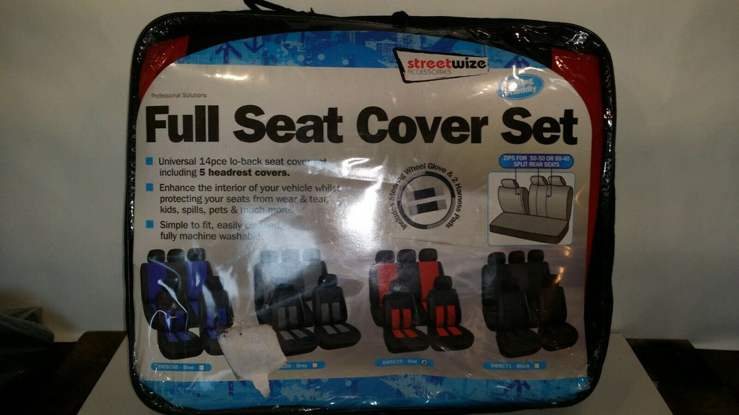 Streetwise car seat cover set